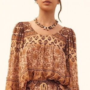 SPELL Lovers Shine Blouse, NEW